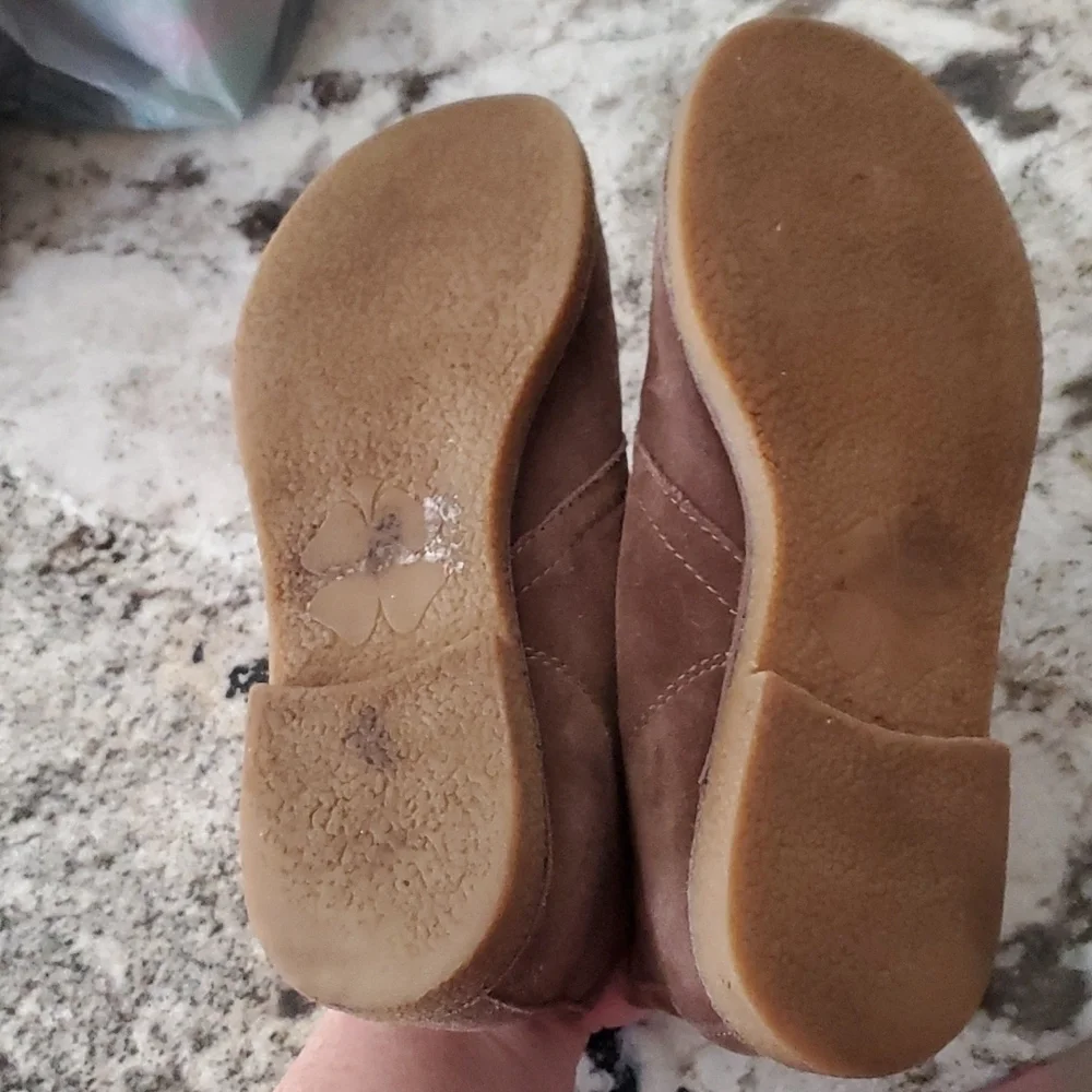 Lucky Brand Ankle Boots Emillia Size 6.5 Booties Brown